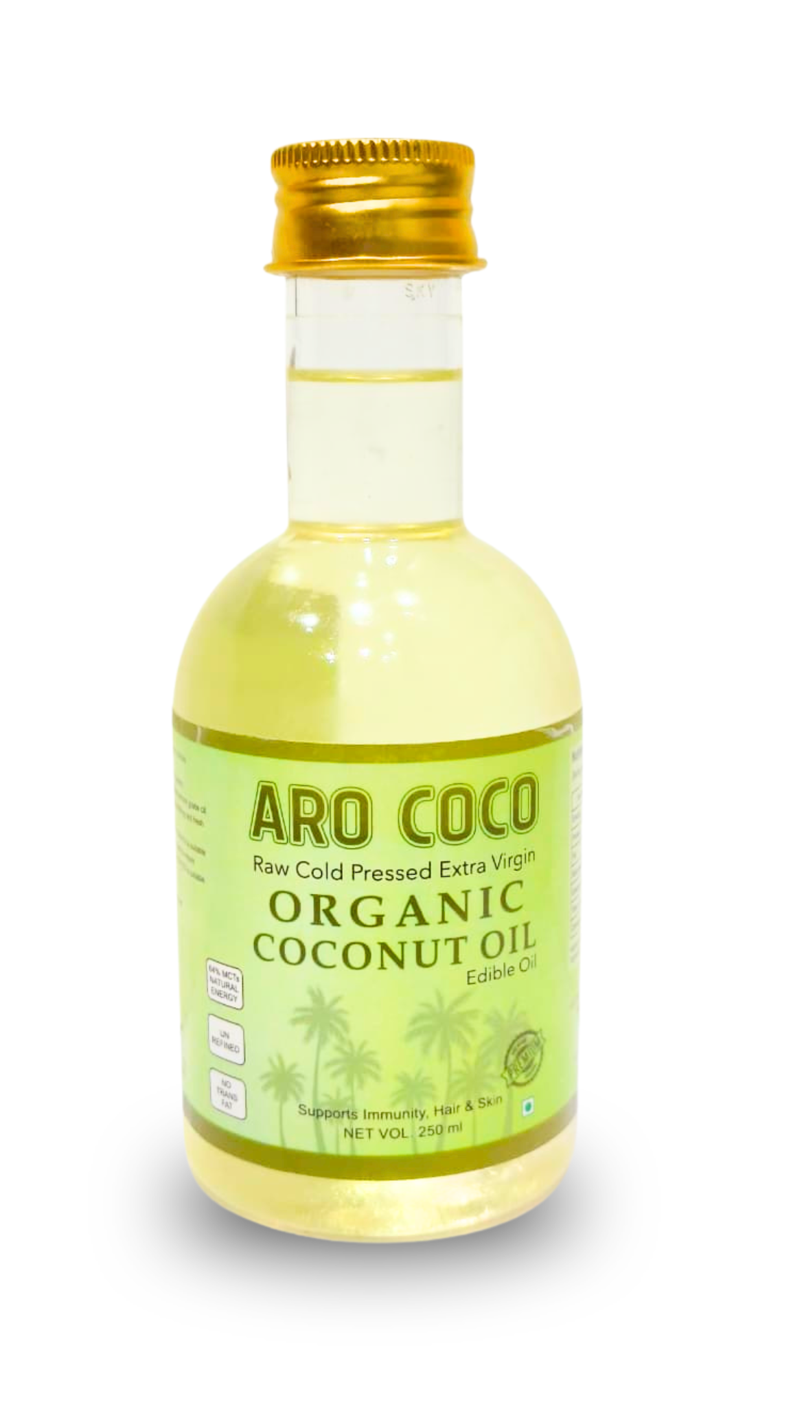 ARO COCO COLD PRESSED VIRGIN COCONUT OIL FOR NEWBORN & INFANT MASSAGE - Image 1